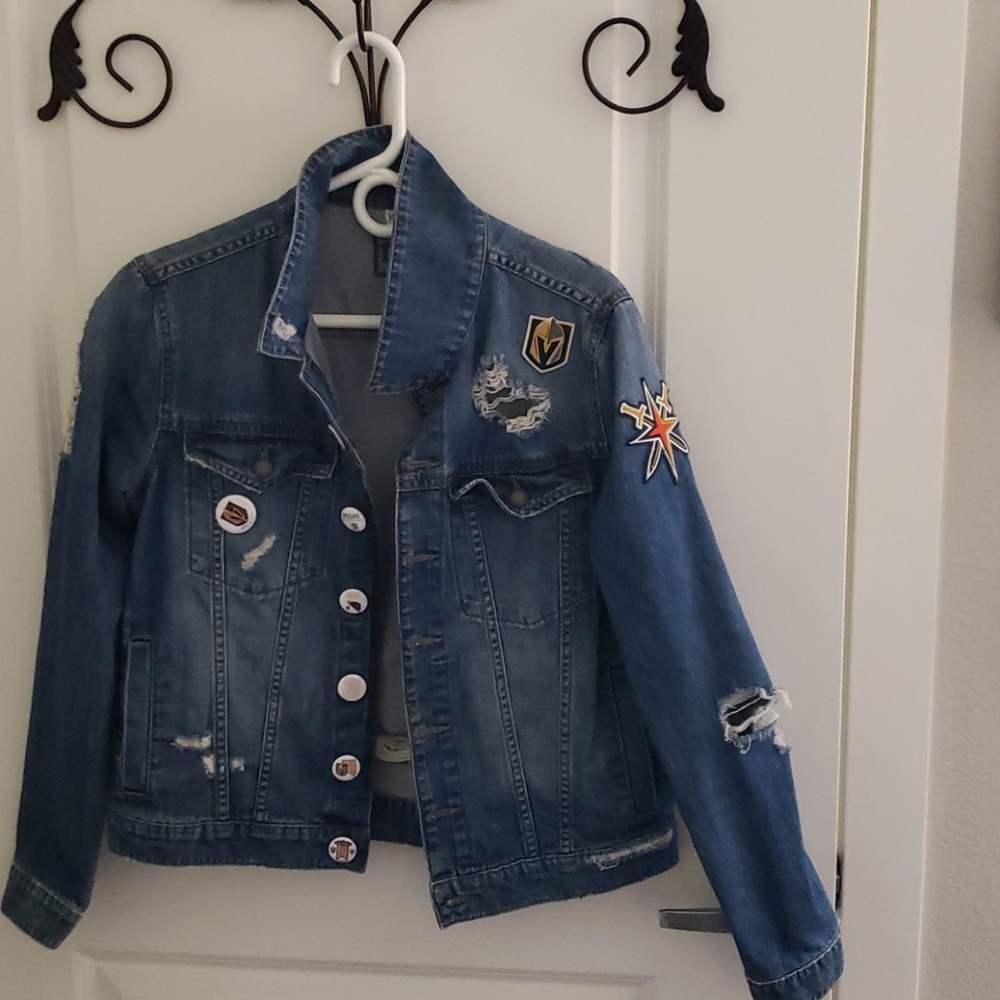 Vegas Golden Knights/DL1961 "Maddox" Denim Jacket